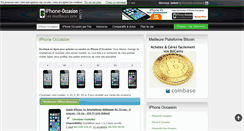 Desktop Screenshot of iphone-occasion.com