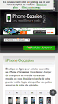 Mobile Screenshot of iphone-occasion.com